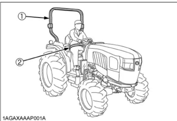 KUBOTA L6060 - ◆CABINE, ROPS - 1