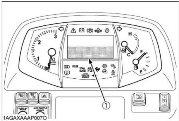 KUBOTA L6060 - ◆Message de IntelliPanel(TM) - 1