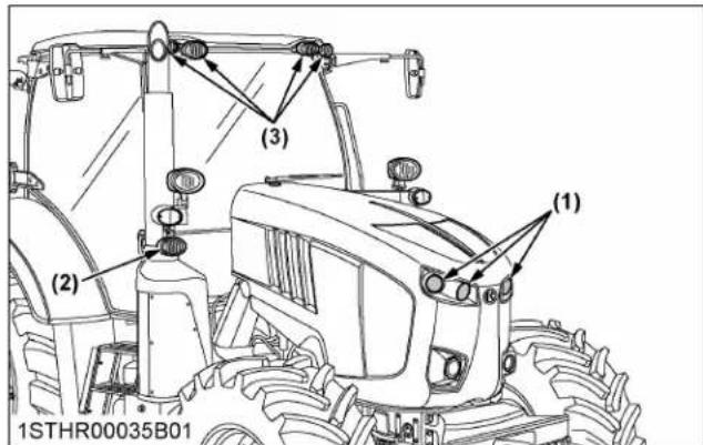 KUBOTA M7152 - A VERTISSEMENT - 2