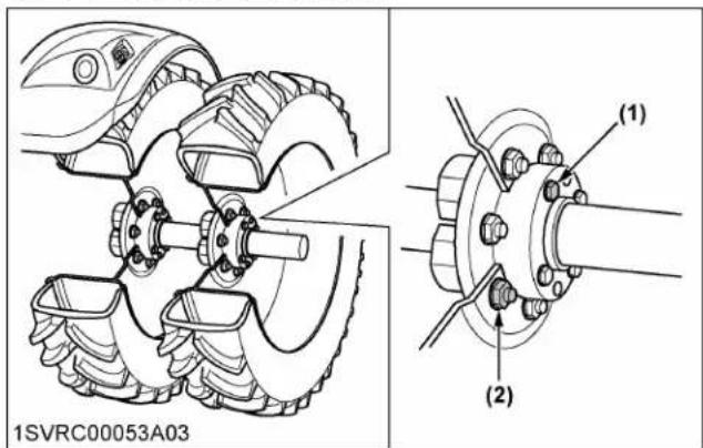 KUBOTA M7152 - IMPORTANT : - 2