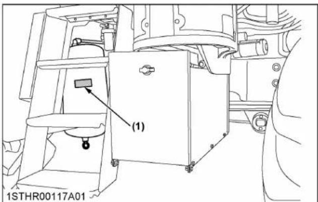 KUBOTA M7152 - AVENTISSEMENT - 1