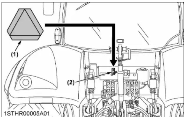 KUBOTA M7152 - Conduite du tracteur sur route - 2