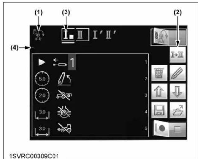 KUBOTA M7152 - Sauvegarde du programme - 1