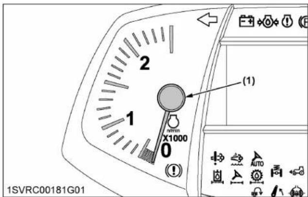 KUBOTA M7152 - Compte-tours - 1