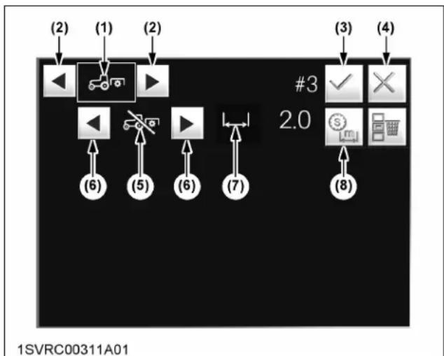 KUBOTA M7152 - Modification du programme (changement) - 2