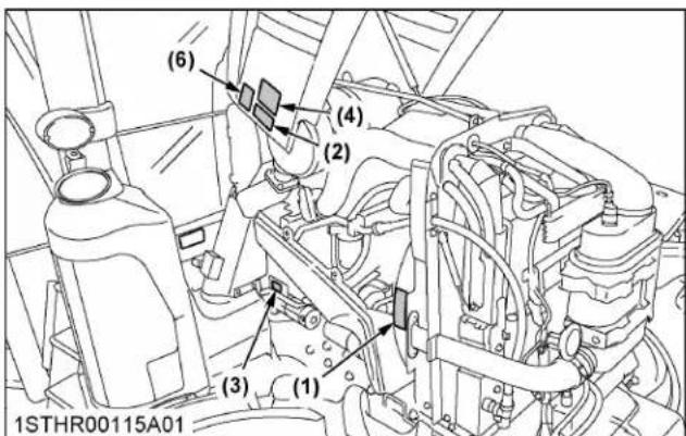KUBOTA M7152 - AFIN DE PREVENIR TOUT RISQUE D'INCENDIE : - 1