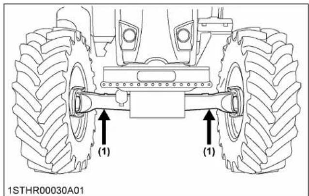 KUBOTA M7152 - Arrière - 1