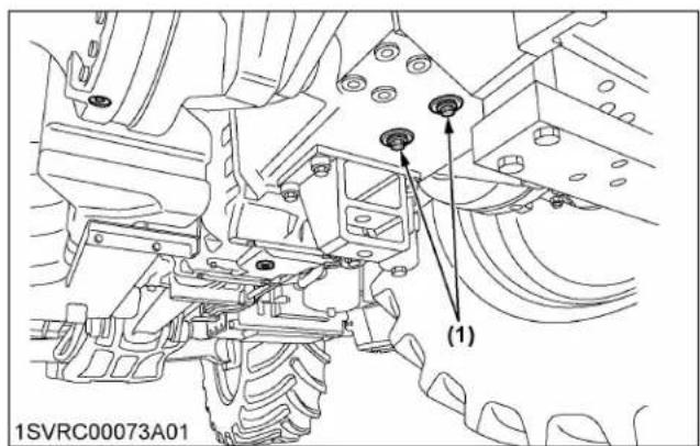 KUBOTA M7152 - AVERTISSEMENT - 1