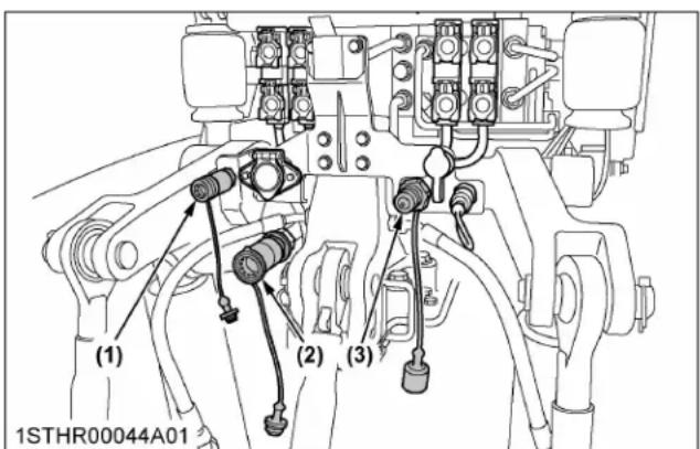 KUBOTA M7152 - Pise hydraulique de type Powerbeyond pour les modèles Deluxe, Premium et Premium KVT (le cas échéant) - 1