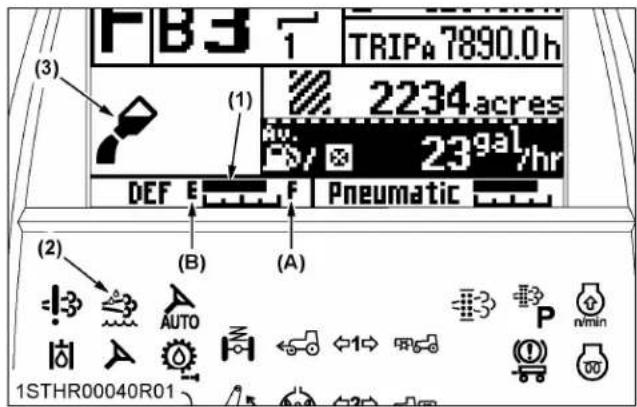 KUBOTA M7152 - Jauge LÉD/AdBlue® - 1