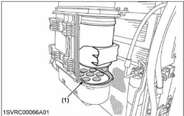 KUBOTA M7152 - Nettoyage des tubes du filtrre primaire - 1