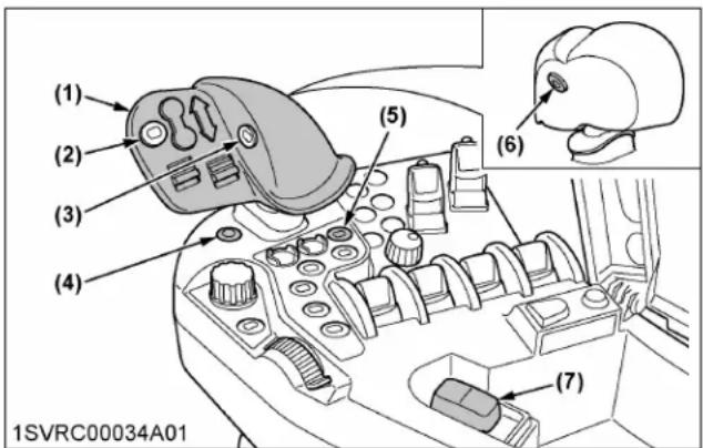 KUBOTA M7152 - AVERTISSEMENT - 1