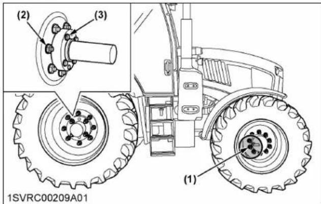 KUBOTA M7152 - AVERTISSEMENT - 3