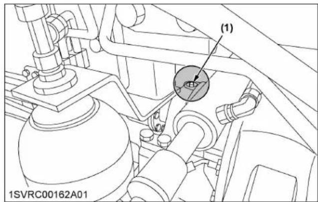 KUBOTA M7152 - Lubrification des graisseurs - 1