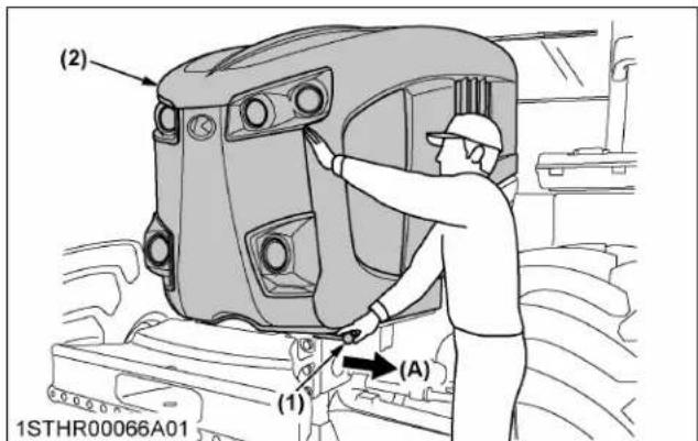 KUBOTA M7152 - Capot - 1
