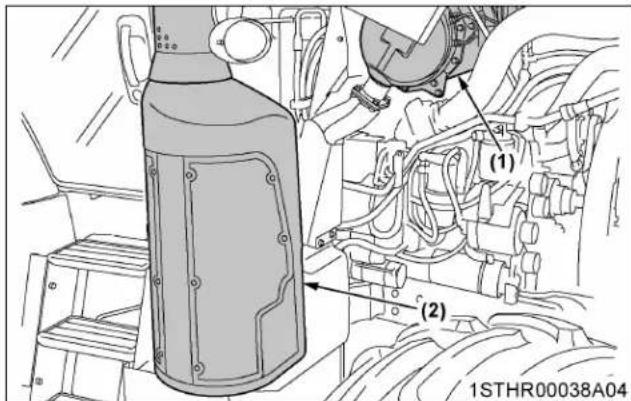 KUBOTA M7152 - AVERTISSEMENT - 1