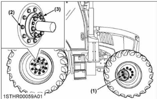 KUBOTA M7152 - AVERTISSEMENT - 2