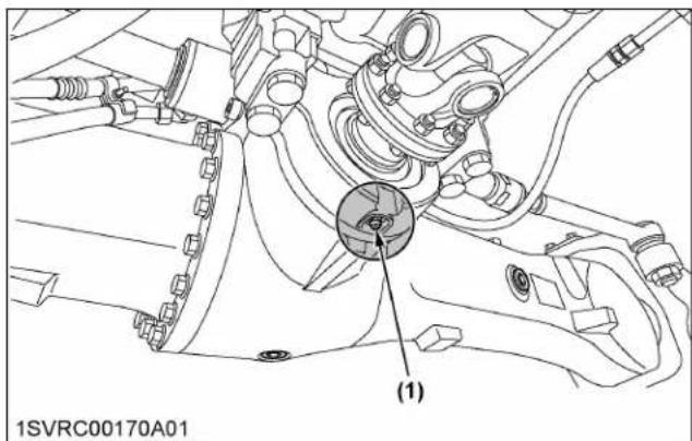 KUBOTA M7152 - Lubrification des graisseurs - 2