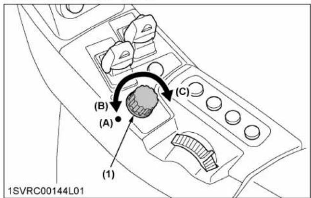 KUBOTA M7152 - Contrôle de position - 1