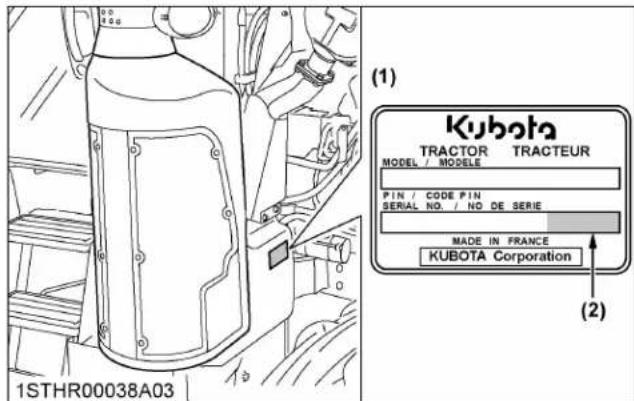 KUBOTA M7152 - ENTRETIEN DU TRACTEUR - 1