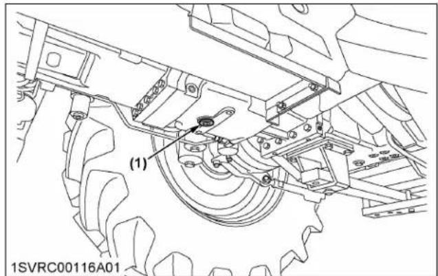 KUBOTA M7152 - AVERTISSEMENT - 2