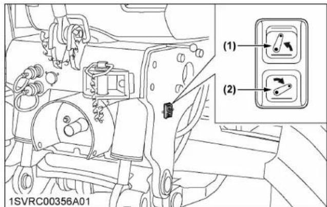 KUBOTA M7152 - AVERTISSEMENT - 1
