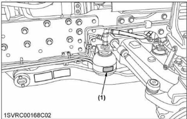 KUBOTA M7152 - AVENTISSEMENT - 3