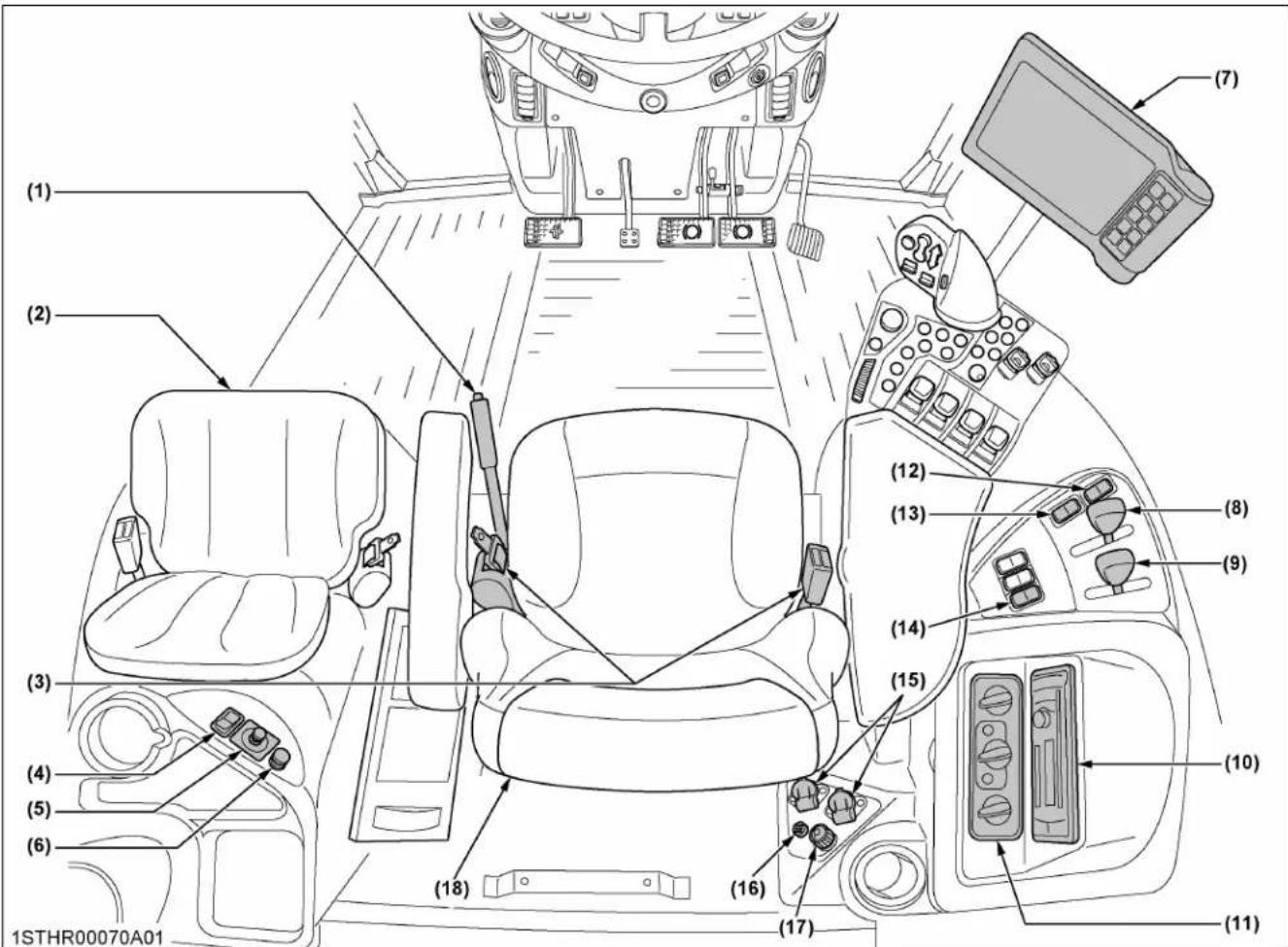 KUBOTA M7152 - Illustrations du contenu - 1