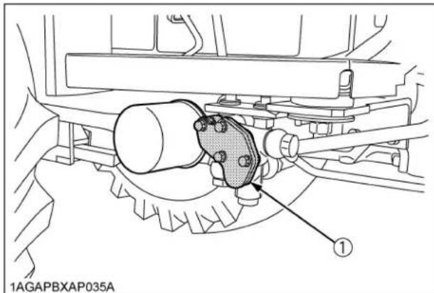 KUBOTA L3301 - Quand un accessoire est accouplé - 1