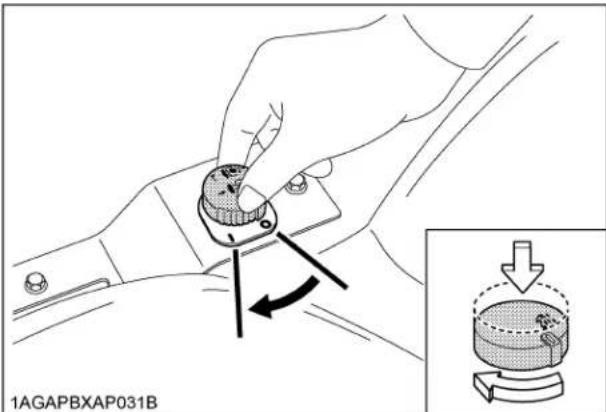 KUBOTA L3301 - Pour engager (on) - 1