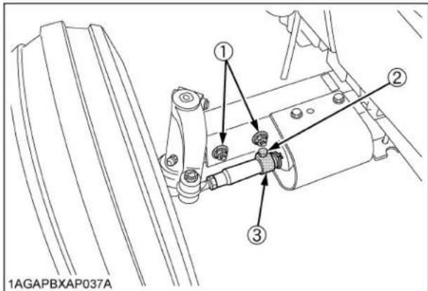 KUBOTA L3301 - Roues avant (avec 2RM) - 1