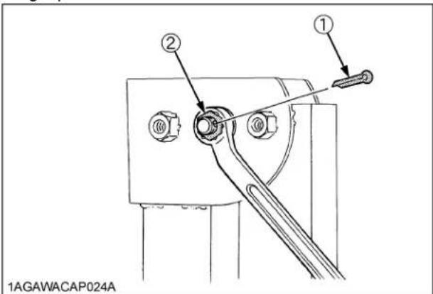 KUBOTA L3301 - Ajustement du cadre de sécurité ROPS pliable - 1