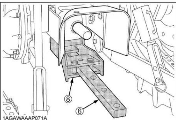 KUBOTA L5060 - ATTELAGE 3 POINTS & BARRE DE TRACTION - 2