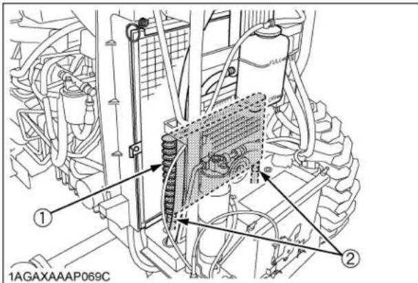 KUBOTA L5060 - ■Vérification des boyaux à huile de HST - 1