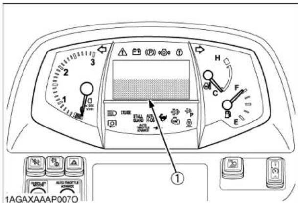 KUBOTA L5060 - Message de IntelliPanel(TM) - 1