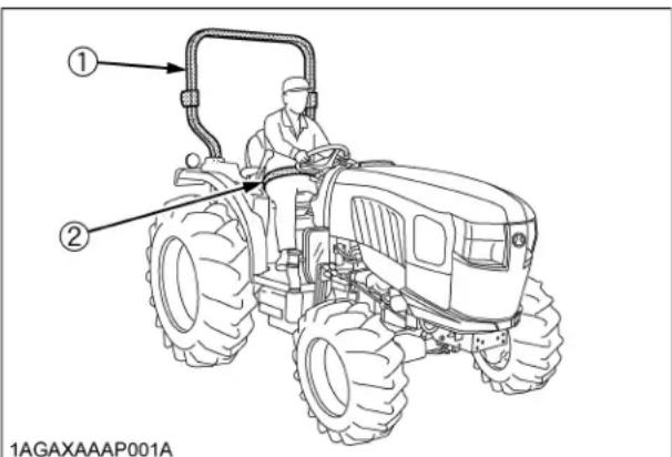 KUBOTA L5060 - CABINE, ROPS - 1