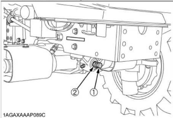 KUBOTA L5060 - Procedure d'ajustement - 1