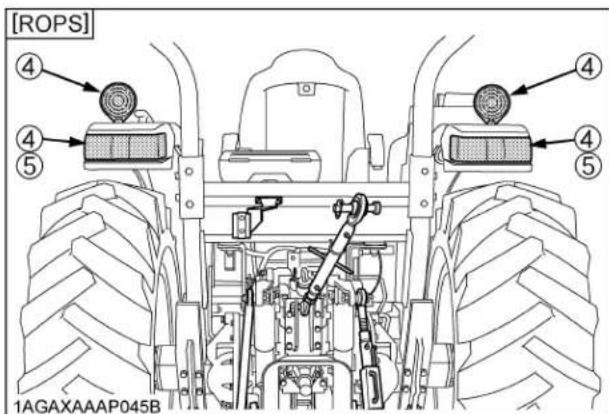 KUBOTA L5060 - AVERTISSEMENT - 1