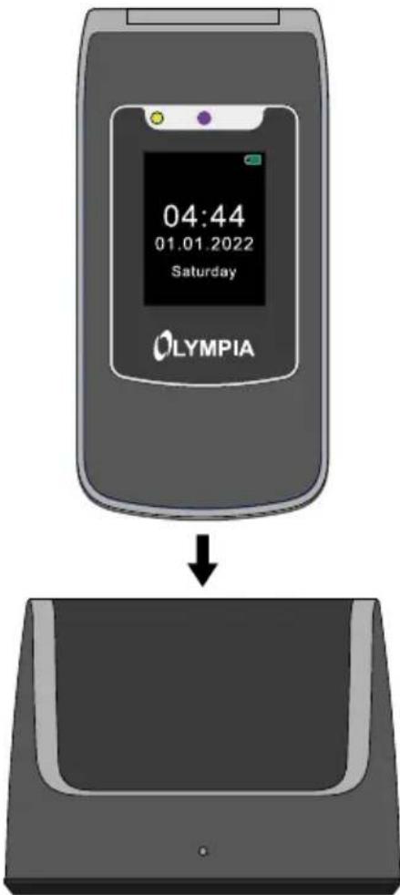 OLYMPIA Style Duo - Akku aufladen mit Ladeschale - 1
