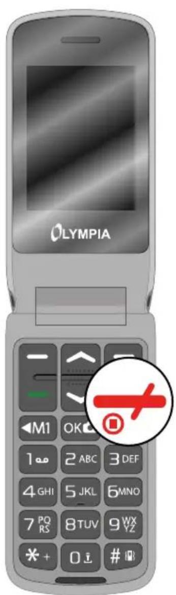 OLYMPIA Style Duo - Allumer et éteindre le téléphone portable - 1