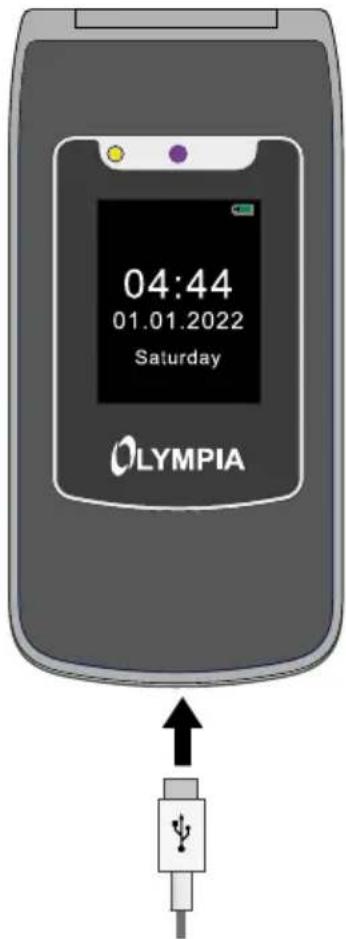 OLYMPIA Style Duo - Caricare la batteria con adattatore di carica - 2
