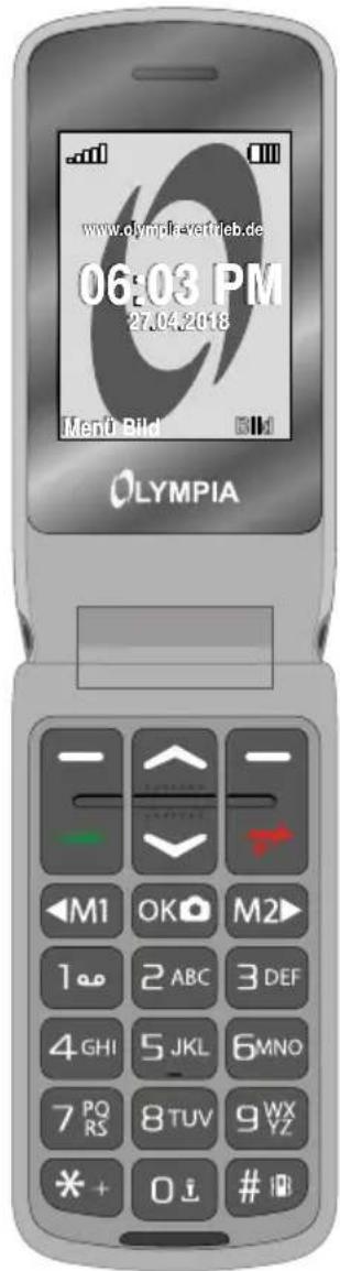 OLYMPIA Style Duo - Switching the Mobile Phone On and Off - 3