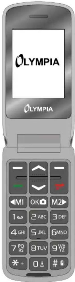 OLYMPIA Style Duo - Mobiele telefon in- en uitschakelen - 2