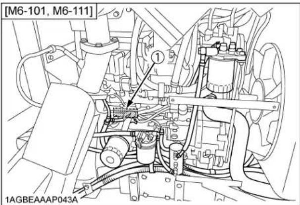 KUBOTA M6131 - ◆Mise hors service du tracteur et sa procédure - 2