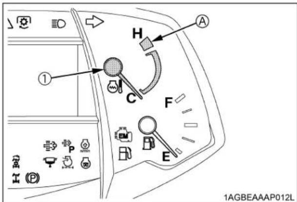 KUBOTA M6131 - AVERTISSEMENT - 1
