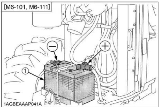 KUBOTA M6131 - AVERTISSEMENT - 1