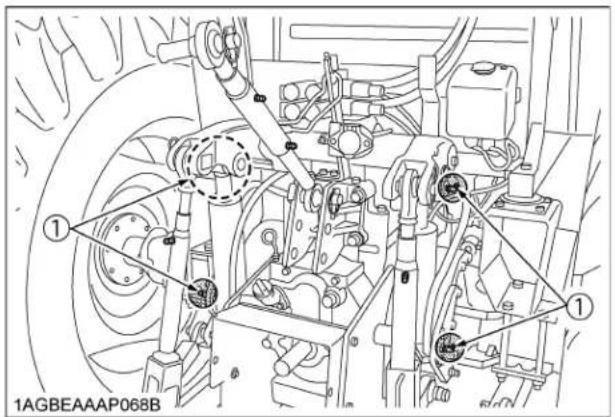 KUBOTA M6131 - ■ Embouts de graissage - 9