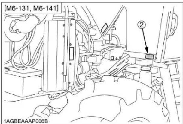 KUBOTA M6131 - DANGER - 4
