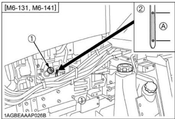 KUBOTA M6131 - IMPORTANT : - 2