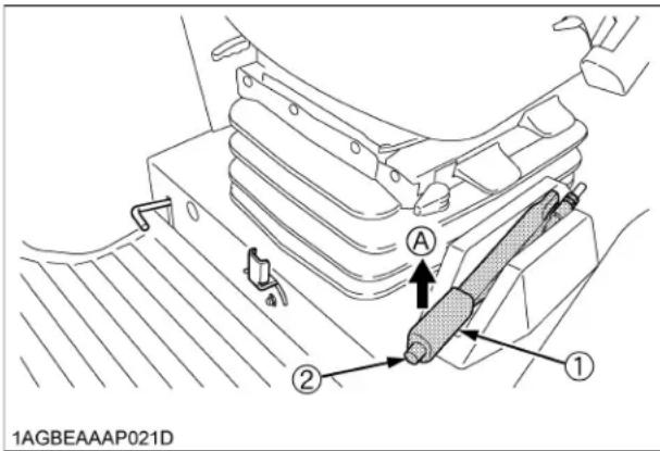 KUBOTA M6131 - AVERTISSEMENT - 1